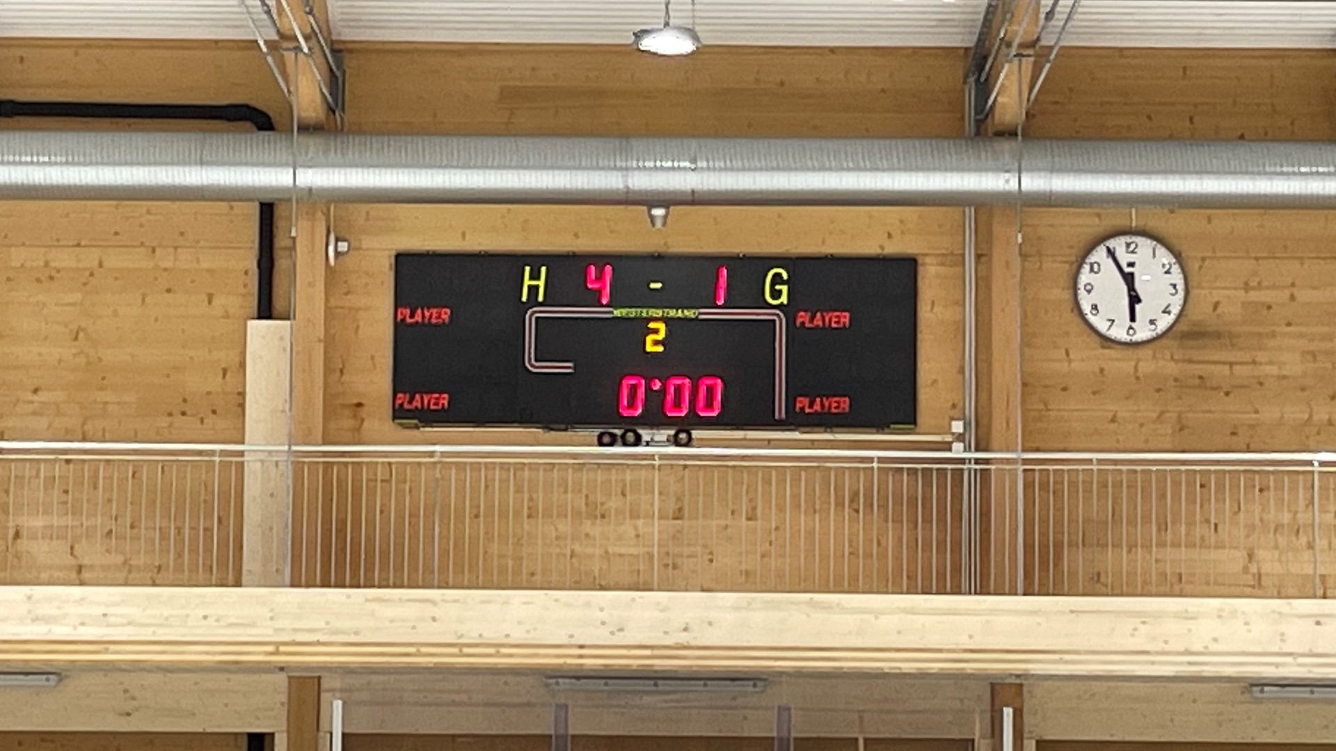 M&aring;ltavle 4-1 til Sandefjord Penguins