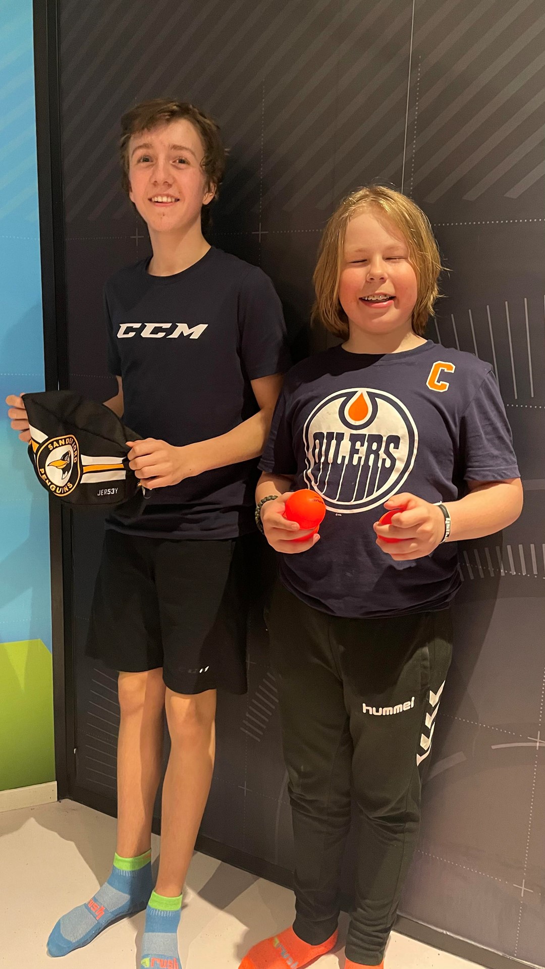 Jacob (til venstre) og Marius