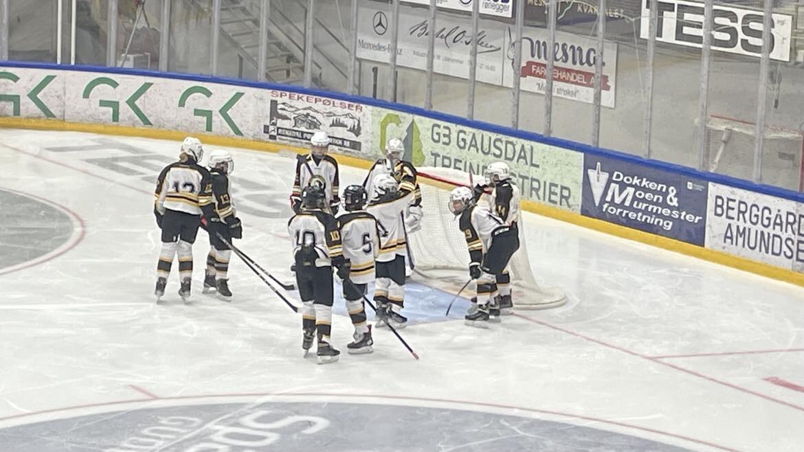 Sandefjord Penguins p&aring; kamp i Kristins hall i Lillehammer